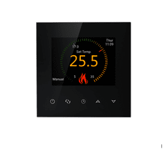 BOT WiFi pokojový termostat Tuya RT3 3A černá