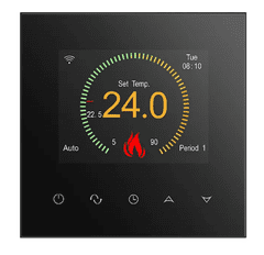 BOT WiFi pokojový termostat Tuya RT3 16A černá