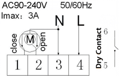 BOT WiFi pokojový termostat Tuya RT4 3A černá