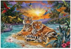 Norimpex Diamantová mozaika Tiger Family 30X40