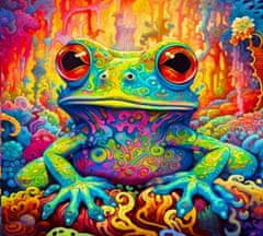 Norimpex Diamantová mozaika Frog Colour 30X40