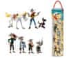 Plastoy Minifigurky - Lucky Luke, 7 kusů figurek 4-10 cm.