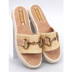 Khaki žabky espadrille velikost 39