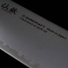 Suncraft Suncraft kuchyňský nůž senzo clad nakiri 180 mm AS09
