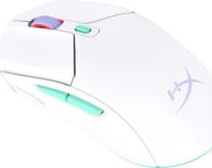 HyperX HP Pulsefire Haste 2 Core/Herní/Optická/12 000 DPI/USB+BT/Bílá