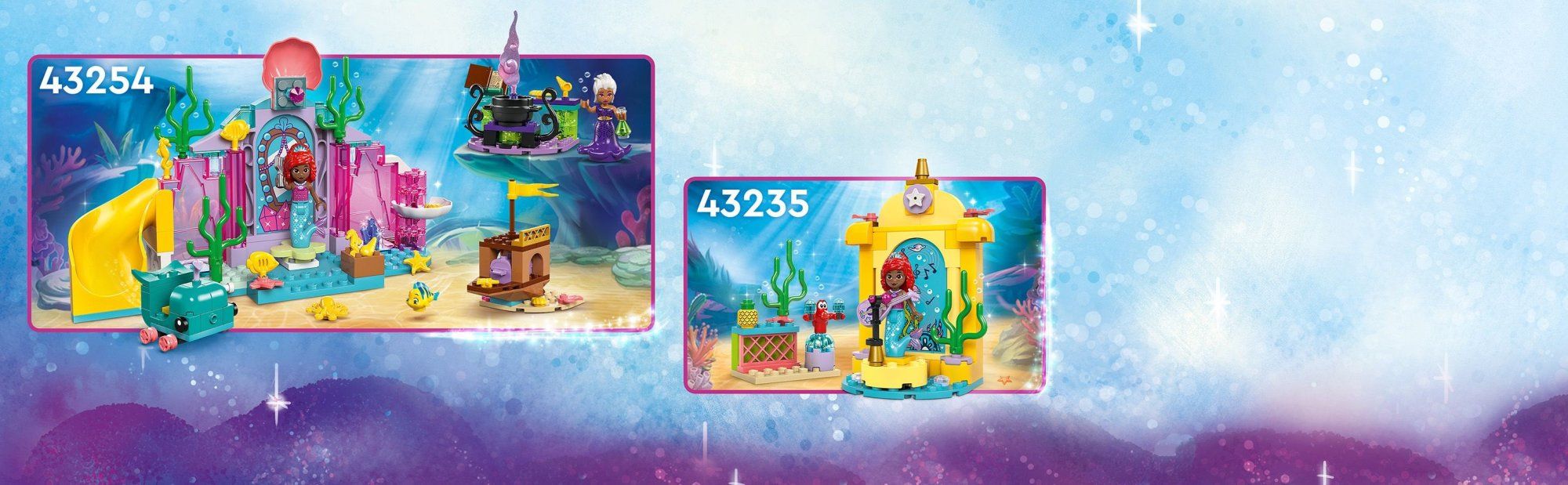 LEGO Disney Princess 43235 Ariel a její hudební pódium