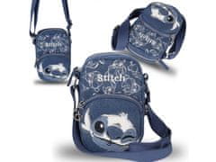 sarcia.eu Disney Stitch Džínová taška na opasek/modrá mini taška 18x6x12 cm 
