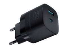 sarcia.eu 3mk Hyper GaN Charger Black Síťová nabíječka 33W 