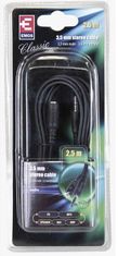 Emos Emos Audio prodlužovací kabel m/f Jack 3,5mm stereo - 2,5m