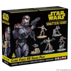 Asmodee Star Wars: Shatterpoint - Clone Force 99 (Bad Batch) Squad Pack EN/FR/PL/DE/ES