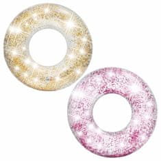 Intex 56274 Nafukovací kruh Sparkling Glitter zlatá