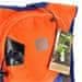 Spokey SPRINTER Sportovní, cyklistický a běžecký voděodolný batoh, 5 l, oranžovo-modrý