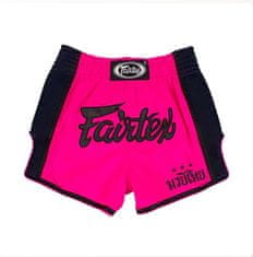 Fairtex Thai šortky Fairtex BS1714 - růžovo/černé