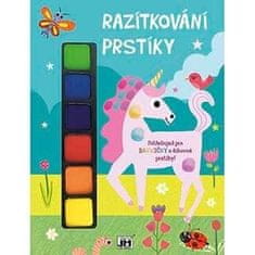 Jednorožec - Razítkování prstíky