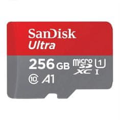 SanDisk Paměťová karta Ultra microSDXC 256GB 150 MB/s A1 Class 10 UHS-I, adapter