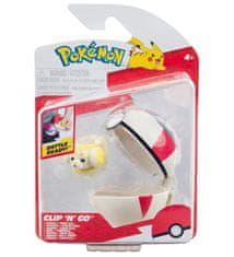 Jazwares Pokémon figurka Fidough + Timer Ball