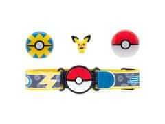 Jazwares Pokémon Clip'n'Go Poké Ball, Quick Ball a Pichu set s pásem