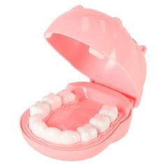 Northix Dětská zubní souprava - hroch 