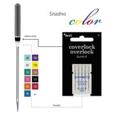 Texi Jehly pro overlocky/coverlocky TEXI OVERLOCK/COVERLOCK ELX705 CF 5x65