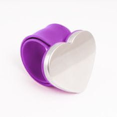 Texi Magnetický jehelníček na ruku na špendlíky, jehly - fialová barva