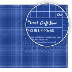 Texi Řezací podložka TEXI BLUE 90 x 60 cm, 5vrstvá, zesílená
