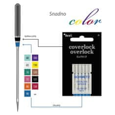 Texi Jehly pro overlocky/coverlocky TEXI OVERLOCK/COVERLOCK ELX705 CF 5x90