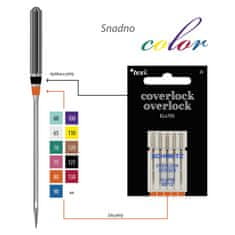 Texi Jehly pro overlocky/coverlocky TEXI OVERLOCK/COVERLOCK ELX705 5x80