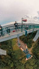 Allegria bungee jumping z nejvyššího mostu v ČR