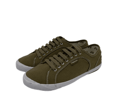 Lumberjack unisex tenisky Breeze v khaki barvě