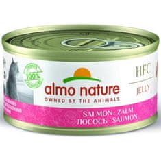 Almo Nature cat konz. Jelly-losos 70g