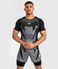 VENUM Rashguard VENUM Attack Kr. rukáv - černo/šedý