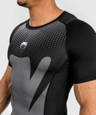 VENUM Rashguard VENUM Attack Kr. rukáv - černo/šedý