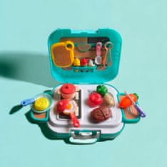 AUR Dětská kuchyňka v pojízdném kufříku