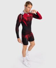 VENUM Rashguard VENUM Adrenaline Dl. rukáv - červený