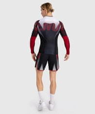 VENUM Rashguard VENUM Adrenaline Dl. rukáv - červený