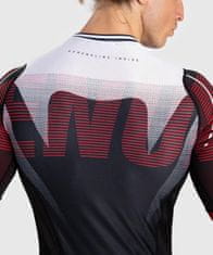 VENUM Rashguard VENUM Adrenaline Dl. rukáv - červený