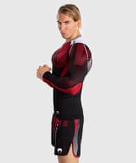 VENUM Rashguard VENUM Adrenaline Dl. rukáv - červený