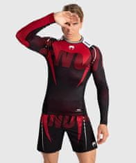 VENUM Rashguard VENUM Adrenaline Dl. rukáv - červený