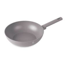 Berlingerhaus Wok pánev s titanovým povrchem BH-8093 28 cm Taupe Collection