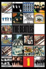 CurePink Plakát The Beatles: Albums (61 x 91,5 cm)