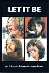 CurePink Plakát The Beatles: Let It Be (61 x 91,5 cm)