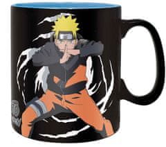 CurePink Keramický hrnek Naruto Shippuden: Naruto a Kurama (objem 460 ml)