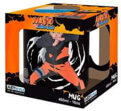 CurePink Keramický hrnek Naruto Shippuden: Naruto a Kurama (objem 460 ml)