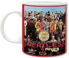 CurePink Keramický hrnek The Beatles: Sgt Pepper (objem 320 ml)