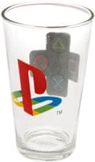 CurePink Sklenice Playstation: Buttons (objem 500 ml)
