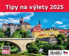 Kalendář stolní 2025 - MiniMax Tipy na výlety