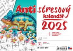 Kalendář stolní 2025 - Antistresový pracovní