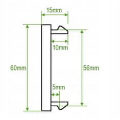 BB-Shop Odznaky na sedadla 60 mm Sada 4 kusů