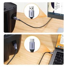 Ugreen Adaptér Ugreen USB-C - USB typ B šedý (US382)