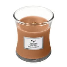 Woodwick Svíčka oválná váza , Santal a myrha, 85 g